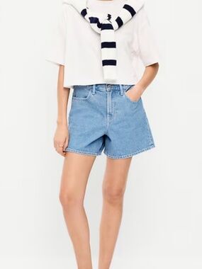 Old Navy High-Waisted Wow Baggy Jean Shorts in Jimi
